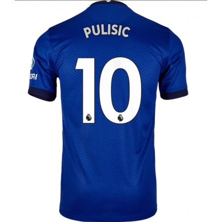 Billiga Fotbollströjor Chelsea Christian Pulisic 10 Hemma tröja 2020/21 Kortärmad